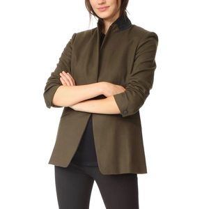 rag & bone Khaki Blazer with Dark Collar